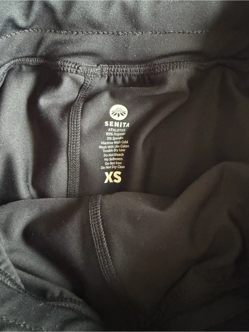 Senita Athletics Black Athletic Shorts